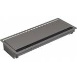 Bachmann - CONI built-in frame long - Fluchtende Steckdosenleisten-Montagebox - Anthrazit (338.0206)