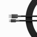 Alogic - USB 2.0 Anschlusskabel Typ C -A M/M 1m, sw
