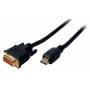 Shiverpeaks - shiverpeaks BASIC-S HDMI - DVI-D 24+1 Kabel, L�nge: 3.0 m 19 Pol HDMI Stecker - 24+1 Pol DVI-D Stecker, vergoldete (BS77483