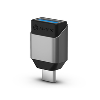 Alogic Adapter Ultra Mini Usb-c To Usb-a Grau 1