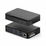Alogic - ALOGIC DUTHDPR hub de interfaz USB 3.2 Gen 1 (3.1 Gen 1) Type-C 5000 Mbit/s Negro