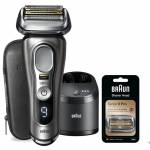 Braun - Braun Series 9 Pro 9465cc Rasoir  grille Tondeuse Noir, Argent