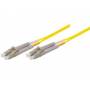 Tecline - LWL Patchkabel, 9/125 m, OS2-Faser, LC Duplex Stecker/Stecker, gelb, 7,5 m (39989307)