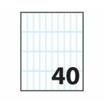 Carta / Etichette - Cf400 Etichette Bianche 36x10