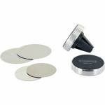 Schwaiger Set Magnethalterungen, 6-teilig, Aluminium Silber - Schwaiger LHSET1 511 soporte Soporte pasivo Telfono mvil/smartphone Negro, Plata