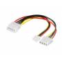 Shiverpeaks - shiverpeaks Molex 4-pin/Molex 4-pin + Mini Spox 4-pin - Mnnlich/weiblich - Molex (4-pin) - Molex (4-pin) + Mini Spox (4-pi