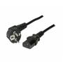 Shiverpeaks - shiverpeaks Type F/C13 1.8m 1.8m Netzstecker Typ F C13-Koppler Schwarz (BS60006)