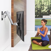Wah Ergotron Bis 55 1tft 2gelenke Silber Max.18kg 2