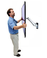 Wah Ergotron Bis 55 1tft 2gelenke Silber Max.18kg 12