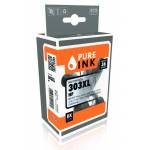 Pure Ink - Pure Ink 170745990075 Druckerpatrone 1 Stck(e) Kompatibel Schwarz (HP303BKXL) [EURO-Version]