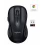 Logitech - M510-鼠标-适合惯用右手的用户-激光-5 个按钮-无线-2.4 GHz-USB 无线接收器-黑色