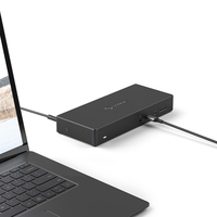 Alogic Dockingstation Usb-c Dreifachanzeige Schwarz 1