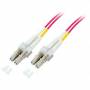 Efb-elektronik - Duplex Jumper LC-LC 50/125,OM4,LSZH,violett,2.0mm,1m