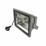 Synergy 21 Led - Spot Outdoor Baustrahler 50W schwarzes Gehuse - warmwei V2