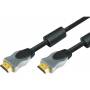 Tecline - Tecline 1.0m, HDMI - HDMI 1m HDMI HDMI Black HDMI cable