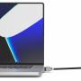 Compulocks - MacBook Pro M1 40,60cm (16) (2021) Lock Adapter With Key Lock - Sicherheitsschlossadapter - mit Schliezylinder - f