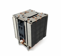 Dynatron - DYNATRON A49 AMD AM4 AM5 Kuehler 4U Heatpipes mit Aluminiumsockel und Aluminiumlamellenstapel Aktiv mit PWM und bis zu 170W TDP 