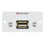 Kindermann - Konnect 50 alu - Modulares Faceplate-Snap-In