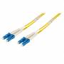 Efb-elektronik - Duplex Jumper LC-LC 9/125, OS2, LSZH, gelb, 2mm, 2m