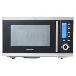 Medion - MD 15501 - Encimera - Microondas combinado - 25 l - 900 W - Botones - Giratorio - Negro - Acero Inoxidable (50063139)