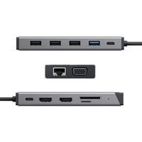 Alogic - ALOGIC DV3 Verkabelt USB 3.2 Gen 1 (3.1 Gen 1) Type-C Silber (DUCDDV3)
