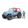 Bruder - BRUDER Jeep Cross country Racer blue with driver