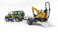 Bruder Profi-serie Land Rover Defender, Einachsanh [spielwar 1