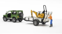 Bruder Profi-serie Land Rover Defender, Einachsanh [spielwar 2
