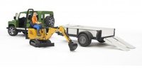Bruder Profi-serie Land Rover Defender, Einachsanh [spielwar 3
