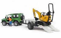 Bruder Profi-serie Land Rover Defender, Einachsanh [spielwar 5
