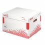 Esselte-leitz [office] Esselte Archiv-klappdeckelbox Speedbo - Esselte Speedbox Bote  archives Rouge, Blanc