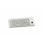 Cherry - CHERRY TAS G84-4400 Corded EU-Layout hellgrau TRACKBALL [DE-Version, German Keyboard]