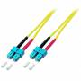 Diverse 2 - LWL-2-Faser-Patchk. 2mtr.SC-SC, 9/125um, OS2, AD=3mm