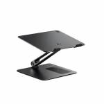 Alogic - Alogic Elite Aluminum Laptop Stand Wireless Charger Black [DE-Version, German Keyboard]
