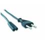 Gembird - Gembird PC-184-VDE Power plug type C Black power cable