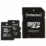 Intenso Doppelpack Microsdhc 32gb Uhs-i Premium Inkl. Sd-ada - Doppelpack microSDHC 32GB UHS-I Premium inkl. SD-Adapter - High Capacity SD (Mic [EURO-Version]