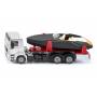 Siku - SUPER MAN LKW mit Motorboot, Modellfahrzeug