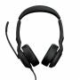 Gn Jabra - Jabra Evolve2 50 MS Stereo - Headset - On-Ear - Bluetooth - kabellos - aktive Rauschunterdrckung - USB-C - Schwarz (25089-