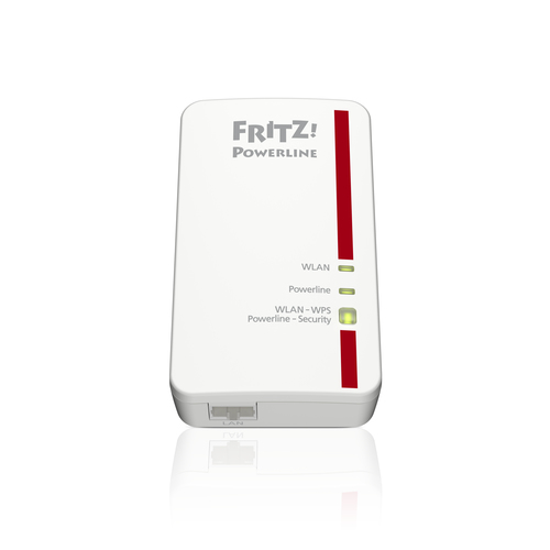 Avm -FRITZ!Powerline 1240E -WLAN Set -Bridge -HomePlug AV GigE (HPAV) IEEE  1901 2.0 -802.11b / g / n -4 GHz 2 -an Wandsteckdose a -Avm Accessories  Grooves.land/Playthek