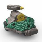 Schleich Gmbh - Eldrador Creatures Dschungel Dsenjet Fahrzeug mit Mini Cretaure, Spielfigur