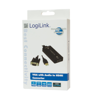 &nbsp;"Logilink-Konverter VGA m. Audio zu HDMI konform m.High Spee-Logilink-Adapter/Cable"