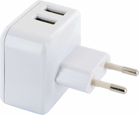 Schwaiger 230v Ladeadapter 2 X Usb 2.0 1