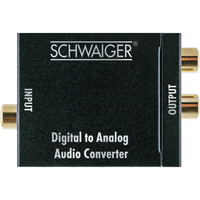 Schwaiger Audio Konverter Digital-analog 5