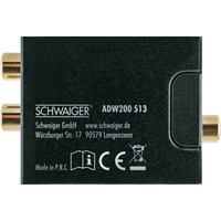 Schwaiger Audio Konverter Digital-analog 6