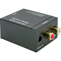 Schwaiger Audio Konverter Digital-analog 7