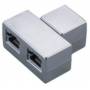 Efb-elektronik - T-Modulardapter RJ45 Buchse-2xBuchse, 1:1, geschirmt (37528.1)