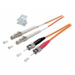 Shiverpeaks - S-Conn 5m LC/ST Glasfaserkabel OM2 Grau - Orange (CO 77945)