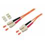 Shiverpeaks - S-Conn 1m SC/SC - SC - SC - Mnnlich/mnnlich - OM2 - Orange - Multi-Modus (CO 77921)