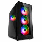 Sharkoon - Sharkoon TG5 Pro RGB Midi Tower Black