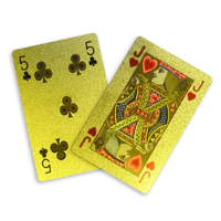 Gold Waddington Playing Cards 1
